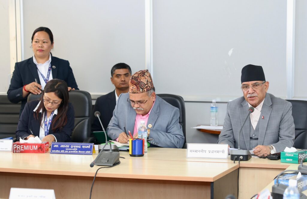 संसदमा गरेका प्रतिबद्धता कार्यान्वयन गरिरहेका छौं : प्रधानमन्त्री दाहाल