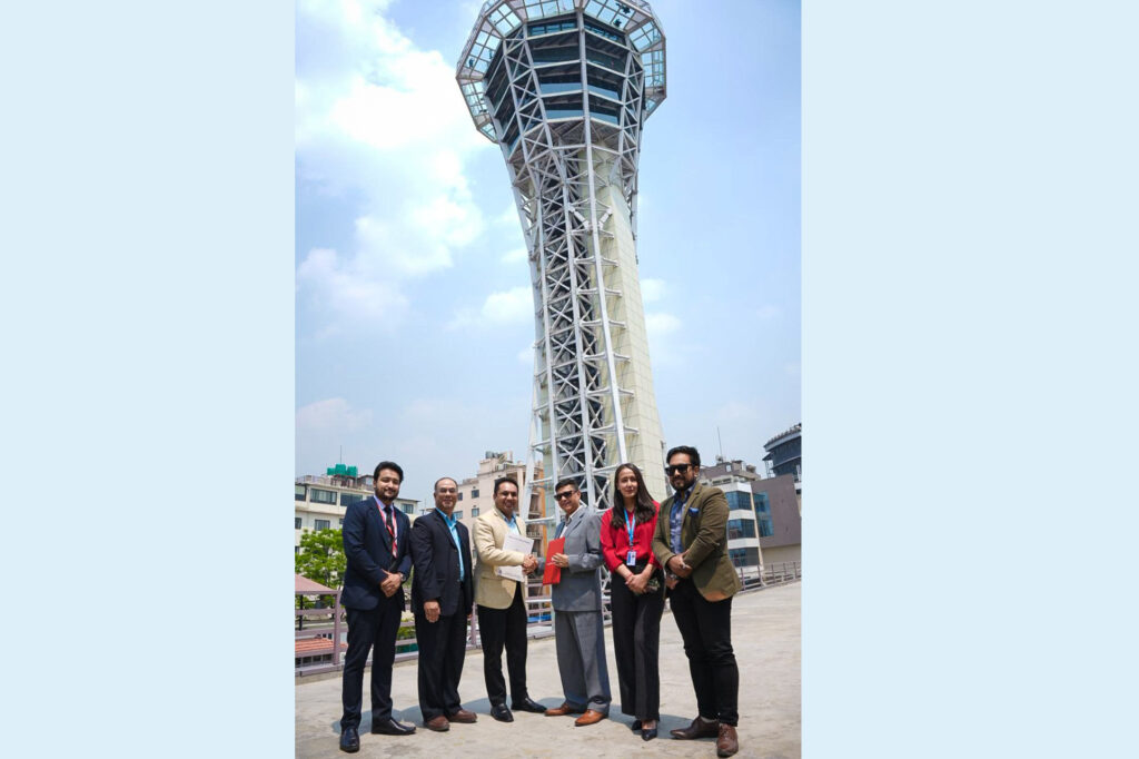 स्काइवाक टावरको टिकट खरिदमा प्रभु बैंकका ग्राहकहरुलाई बिशेष छुट