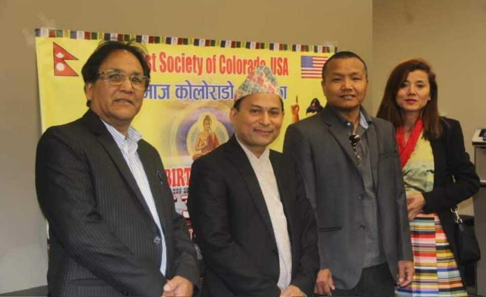 अमेरिकाको कोलोराडोमा बुद्ध जयन्ती भब्य रुपमा मनाइयो