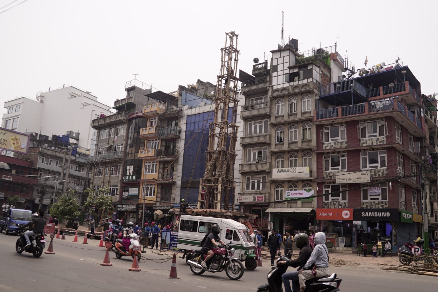 रातो मच्छिन्द्रनाथको रथ निर्माण प्रक्रिया सुरु (फोटोफिचर)