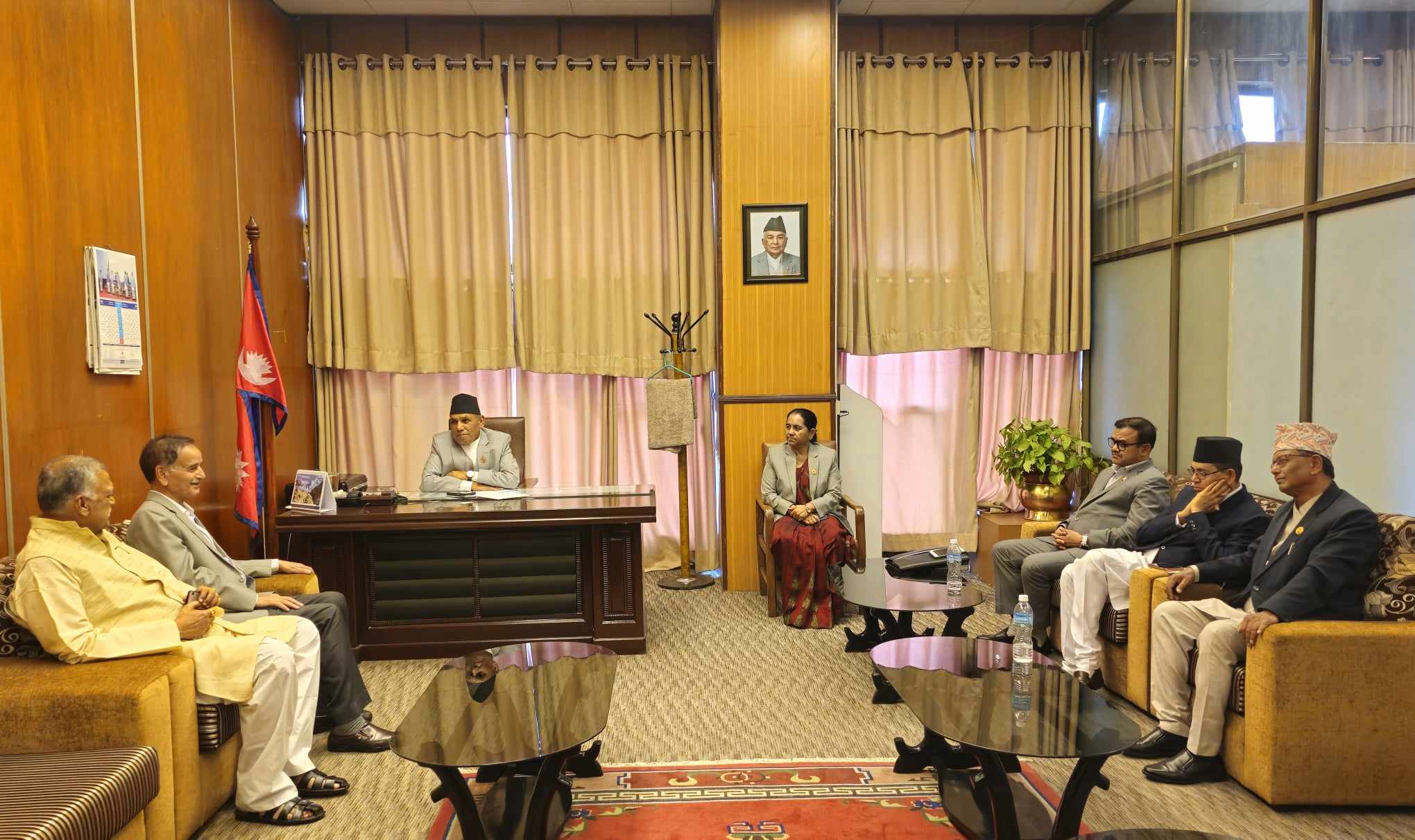 राष्ट्रिय सभा अध्यक्षसँगको बैठकमा सिटौलाले भने : ‘धन्यवाद प्रस्तावमा अवरोध रहन्छ’