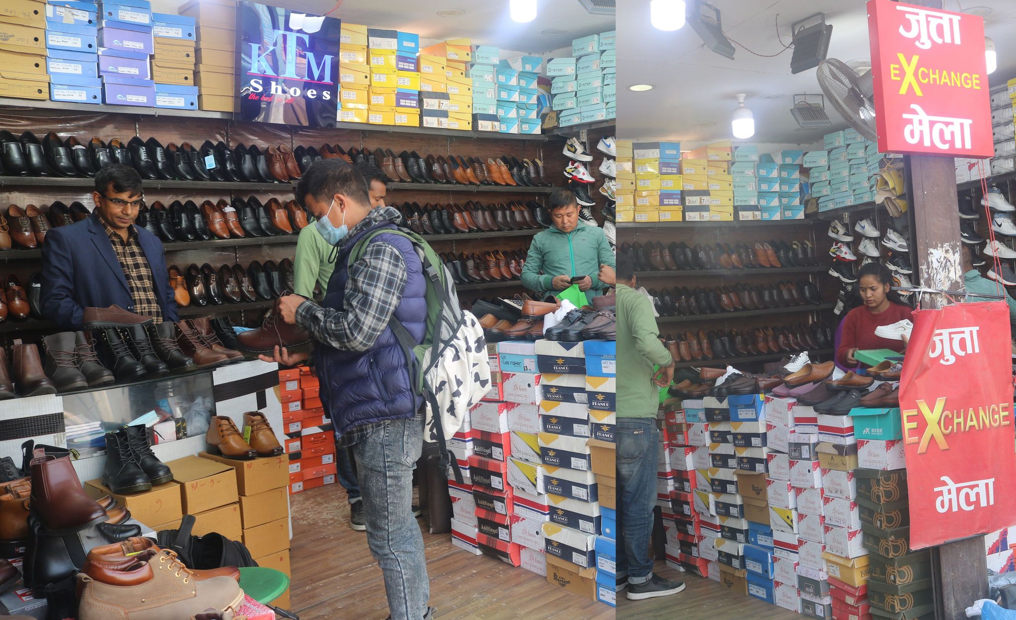 पद्मोदय मोडमा ‘जुत्ता एक्सचेन्ज मेला’को १५ औं संस्करण सुरु, पुरानोसँग नयाँ साट्ने सुनौलो अवसर