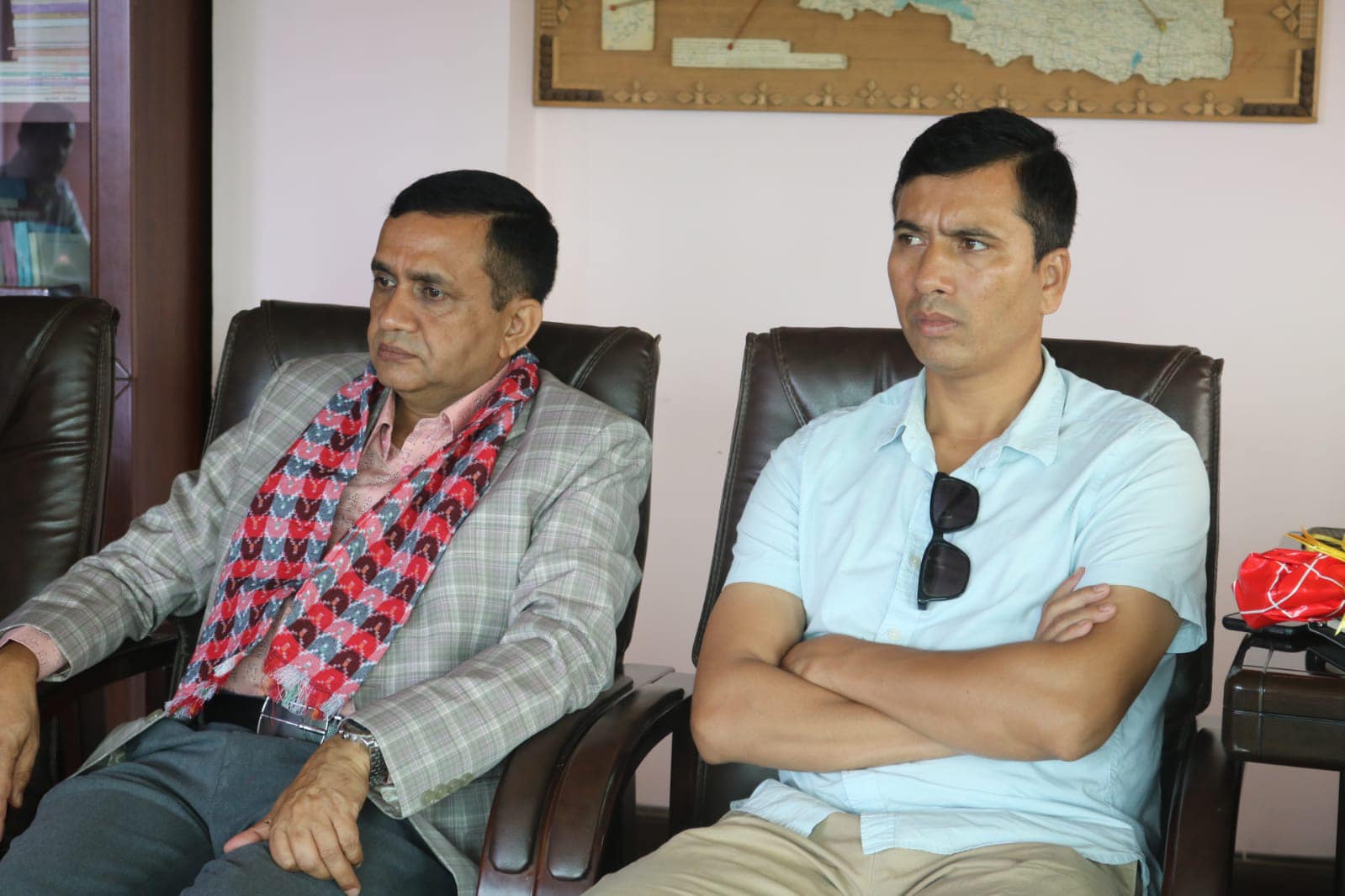 हिमालय सीमापार वाणिज्य संघद्धारा नवनियुक्त महावाणिज्यदूतलाई बधाई तथा ज्ञापनपत्र हस्तान्तरण