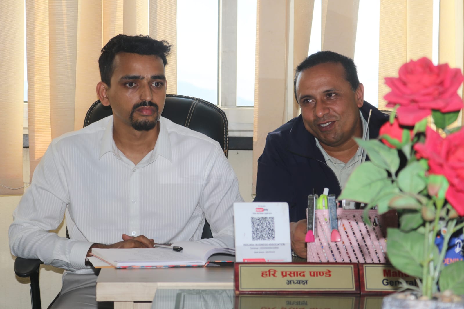रञ्जना व्यापार संघद्धारा दशैंको शुभकामना आदानप्रदान तथा व्यवसायीका समस्याका विषयमा छलफल
