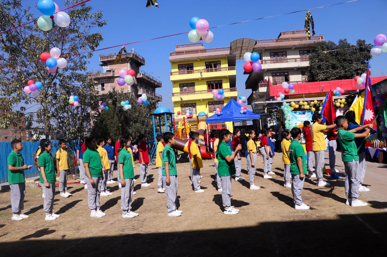 यूरो स्कूल सृजनानगरले मनायो ‘यूरो स्पोर्टस् टाइम २०८१’ (फोटोफिचर)