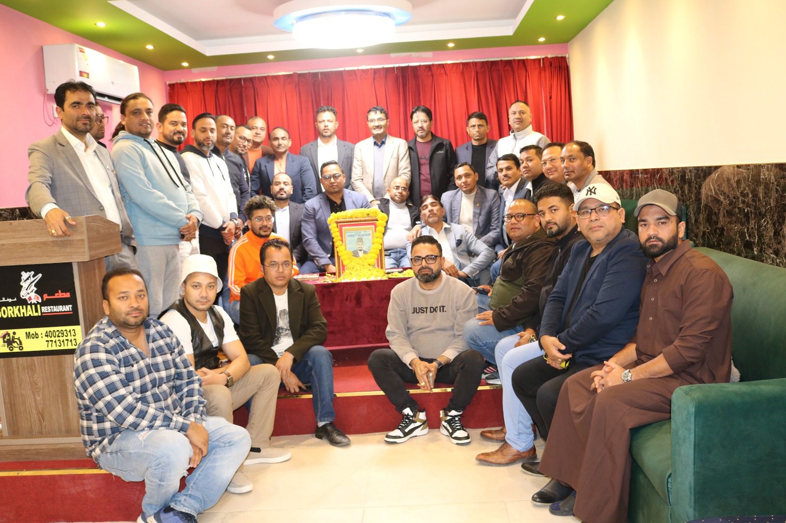 स्वर्गिय झविन्द्रको सम्झनामा स्तब्ध बने कतारका नेपाली व्यवसायी