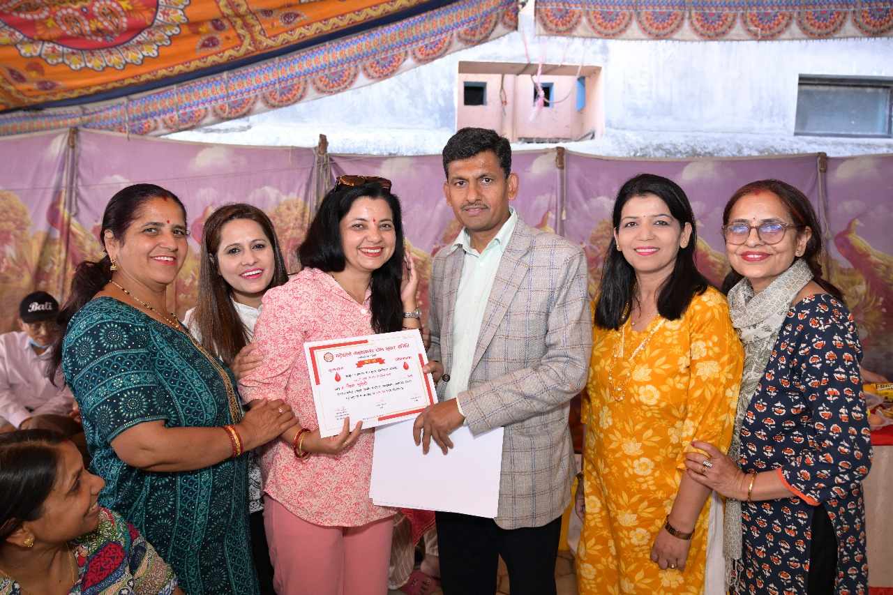 घट्टेकुलो नमुनानगर टोलको रक्तदान कार्यक्रम सम्पन्न
