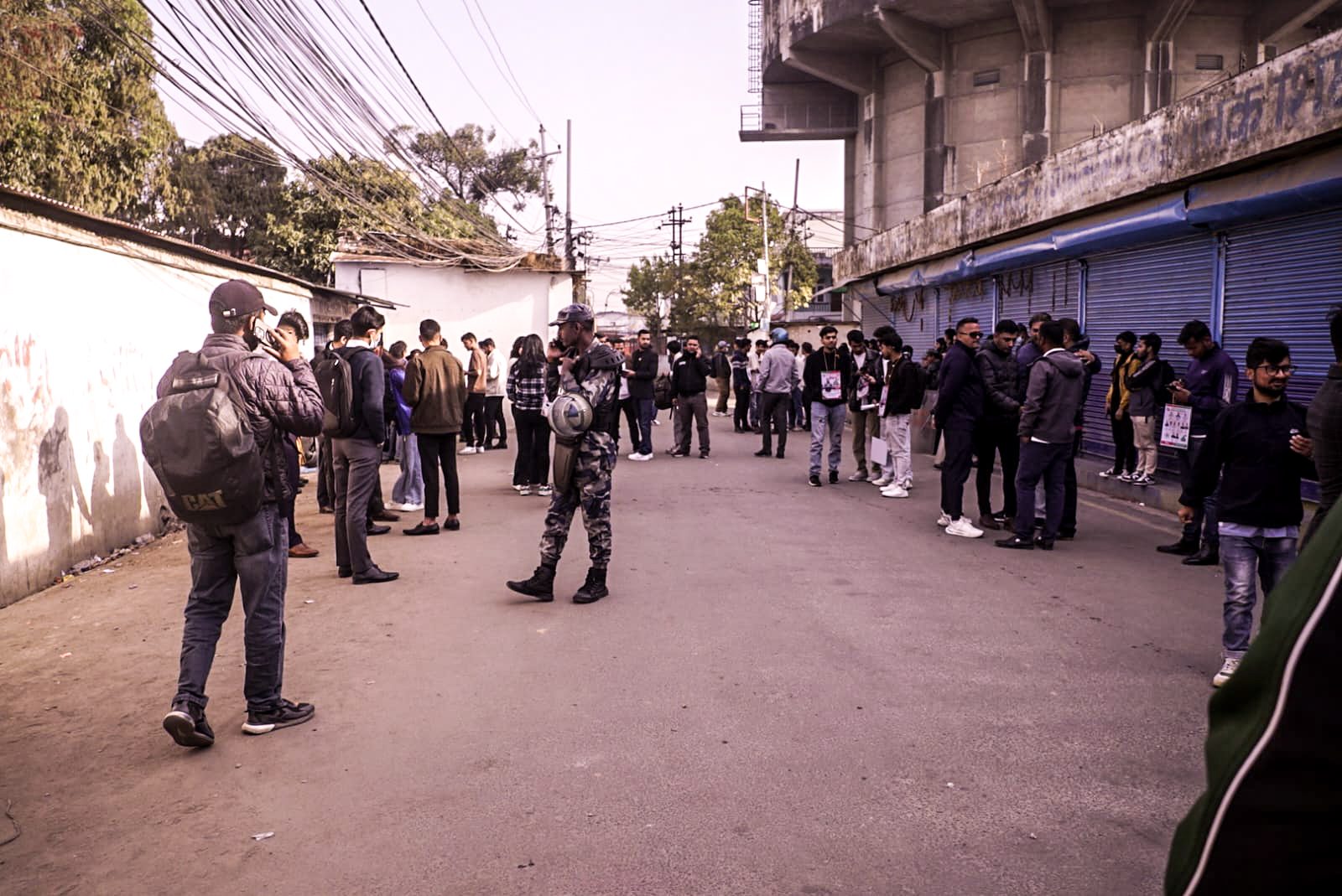 नेपाल कमर्स क्याम्पसमा मतदान सुरू (तस्वीरहरु)