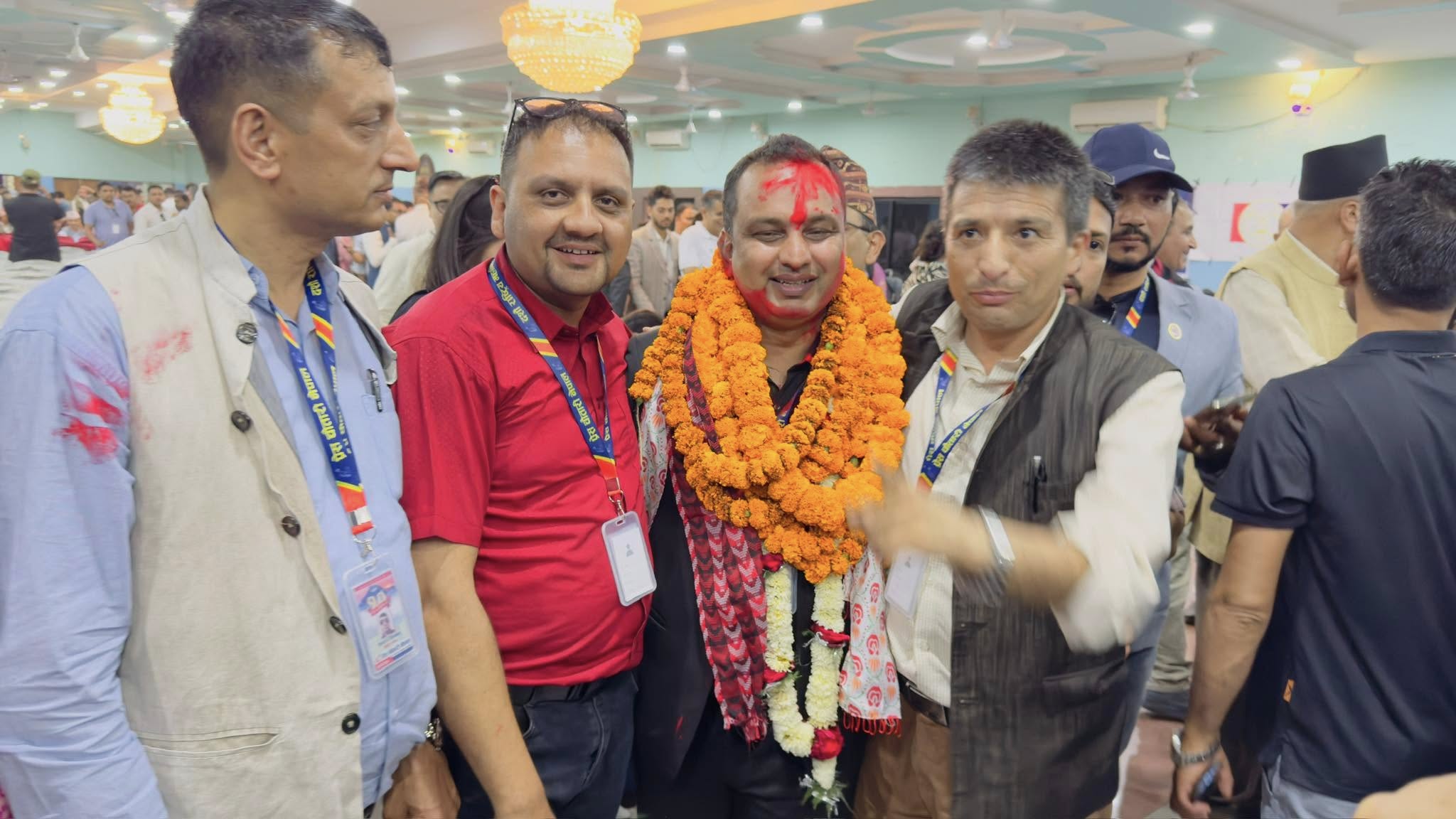 प्रेस चौतारीको अध्यक्षमा गणेश पाण्डे सर्वसम्मतले निर्वाचित