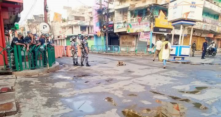 वीरगंजमा कर्फ्यू उल्लंघन गर्ने ४० जना पक्राउ, निषेधाज्ञा लम्बियो