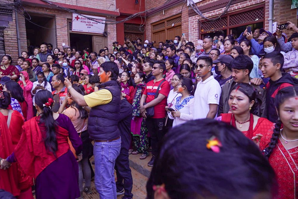 मध्यपुर थिमिमा सिन्दुर जात्राको उल्लास (फोटोफिचर)