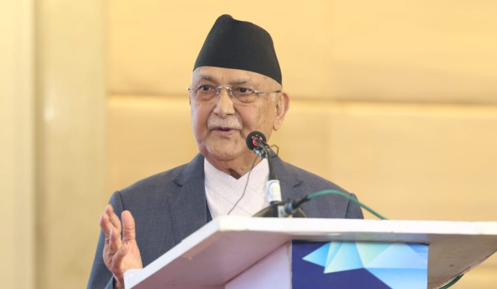 राष्ट्रिय हितमा अडिक रहेर स्वाभिमानको रक्षा गर्दै अगाडि बढ्छौ : प्रधानमन्त्री
