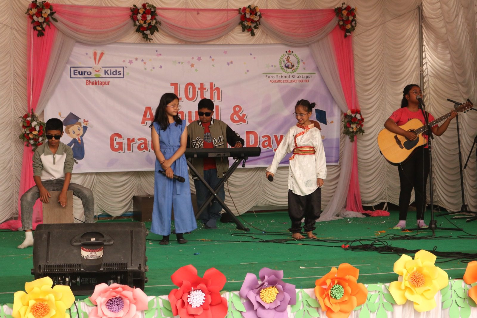 यूरो स्कुल सृजनानगर : एकैपटक ३९ जना विद्यार्थी भए दिक्षित (फोटोफिचर)
