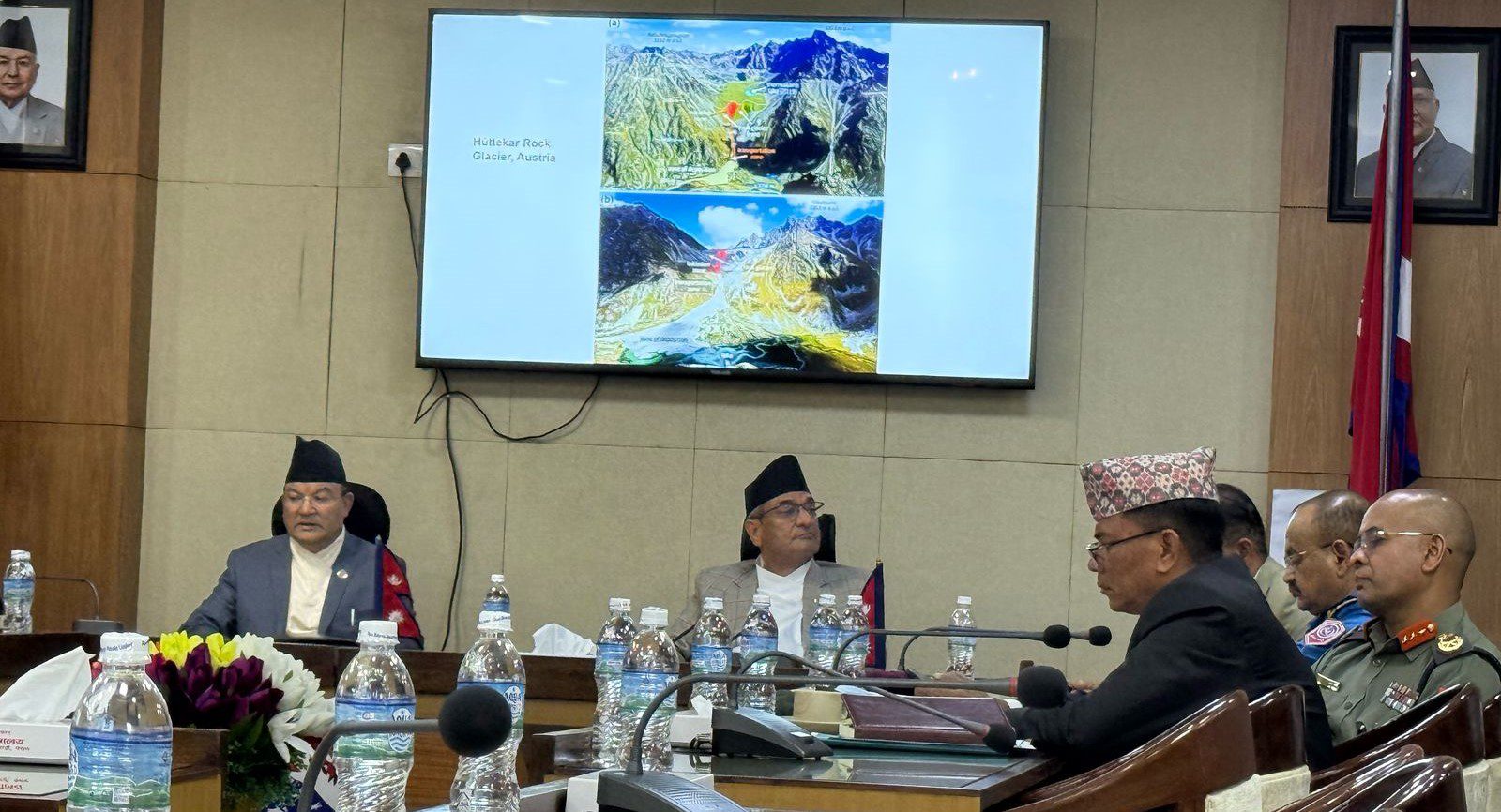 हुम्लाको बाढी पहिरो प्रभावित क्षेत्रमा तत्काल राहत उपलब्ध गराउन गृहमन्त्री लेखकको निर्देशन