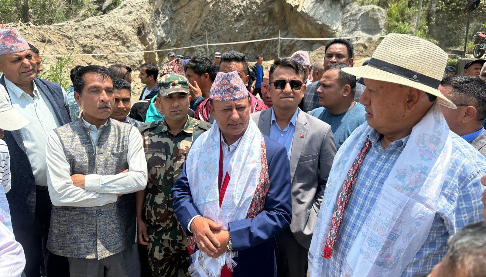 मेलम्ची बाढी पीडितलाई नदी तटवन्धको लागि तत्काल १६ करोडको व्यवस्था