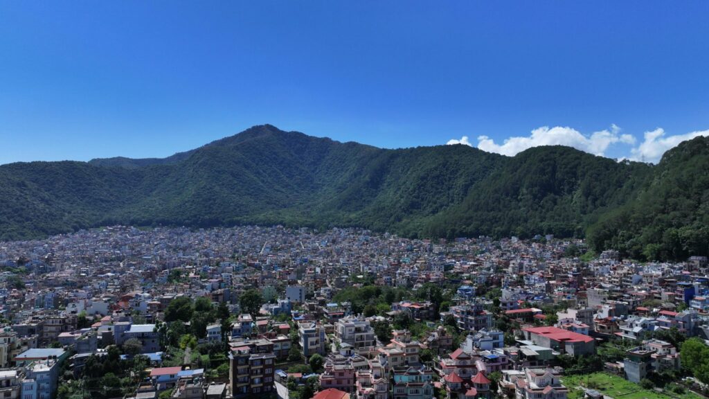 आकाशबाट देखिएको नागार्जुन, गोलढुङगा र बालाजु क्षेत्र (तस्बिरहरू)
