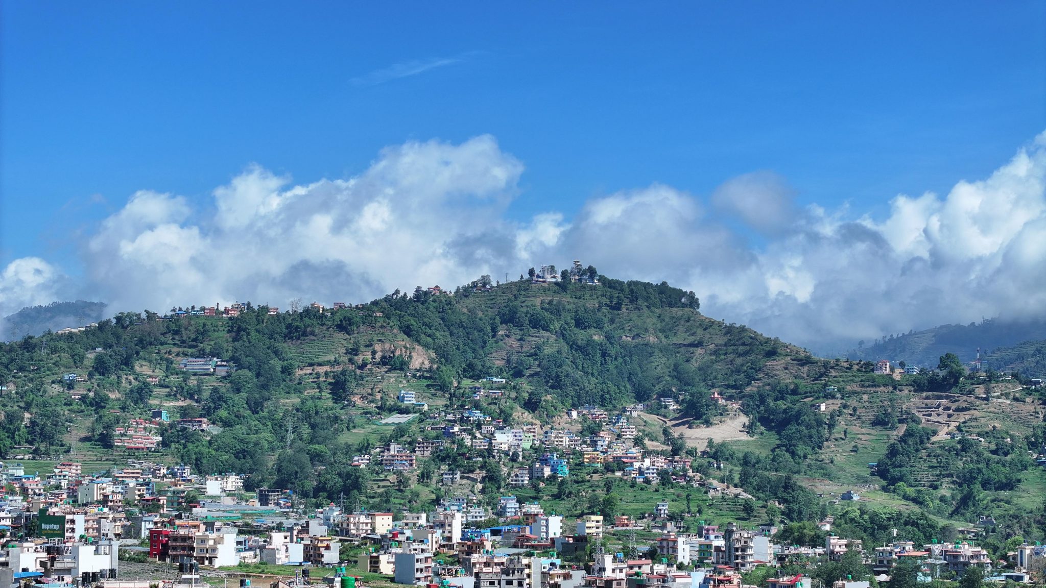आकाशबाट देखिएको नागार्जुन, गोलढुङगा र बालाजु क्षेत्र (तस्बिरहरू)