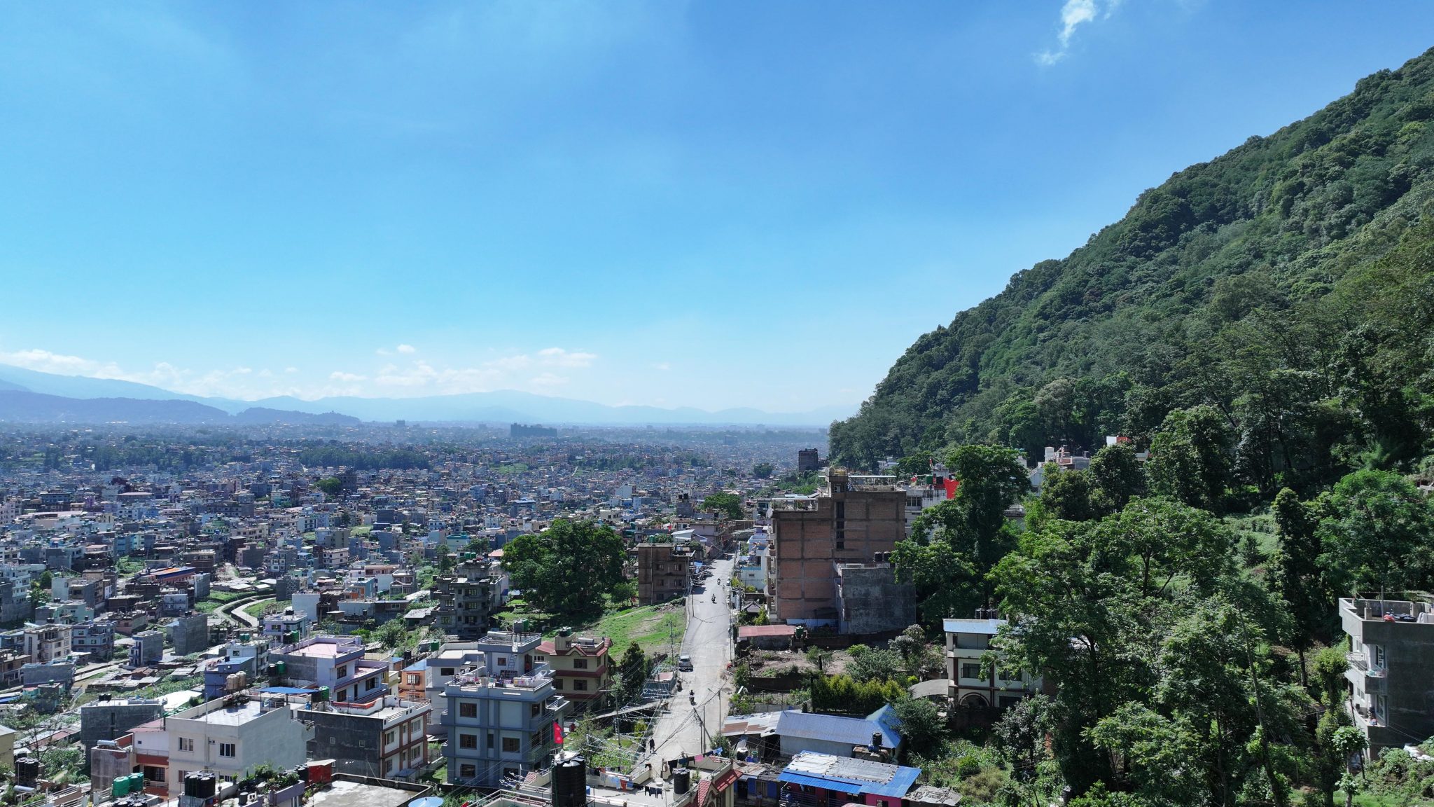 आकाशबाट देखिएको नागार्जुन, गोलढुङगा र बालाजु क्षेत्र (तस्बिरहरू)