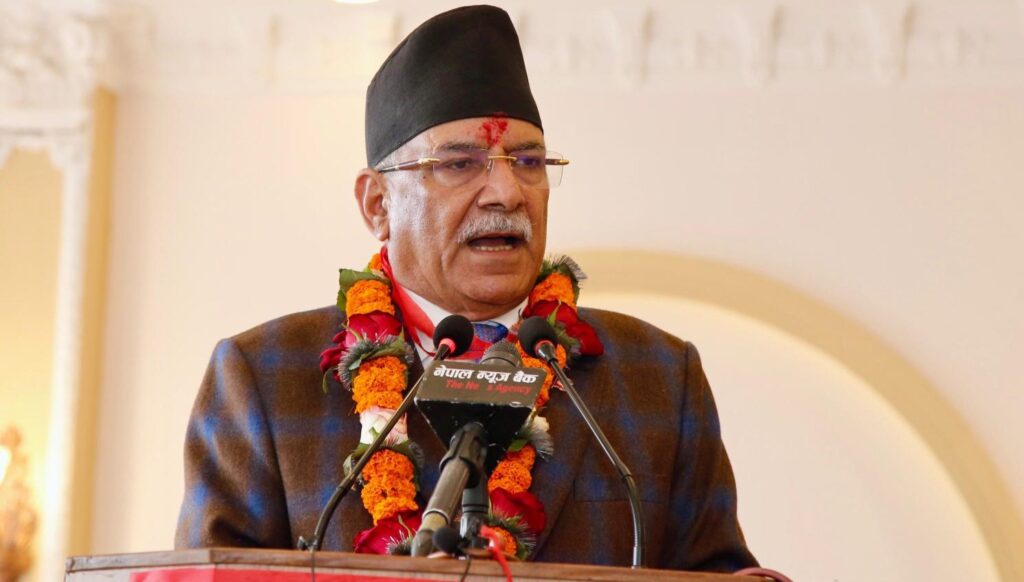 संख्याको बलमा षडयन्त्रपूर्ण तरिकाले सरकारबाट बाहिरिनुपर्यो : प्रचण्ड
