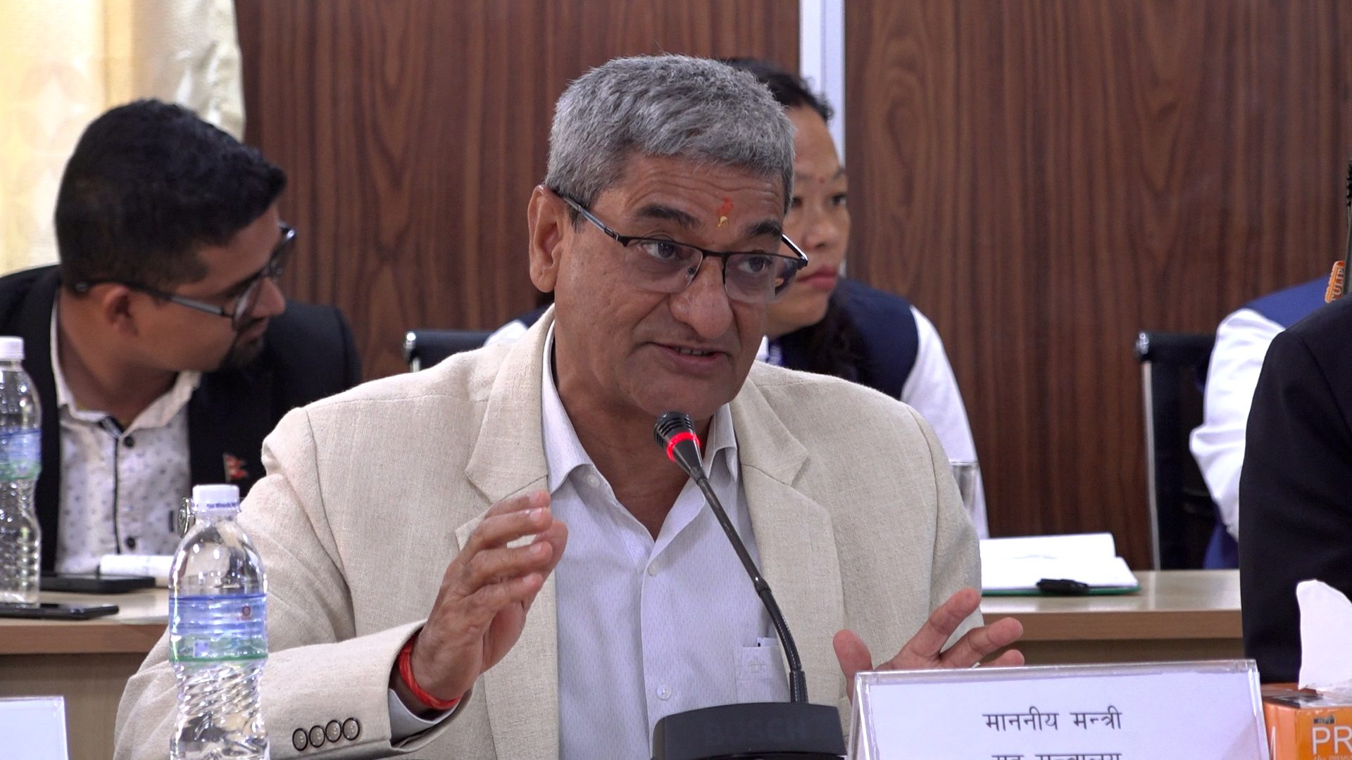 जोखिम न्यूनीकरणका लागि पूर्वसूचना प्रणालीलाई दुरुस्त गरिएको छ : गृहमन्त्री