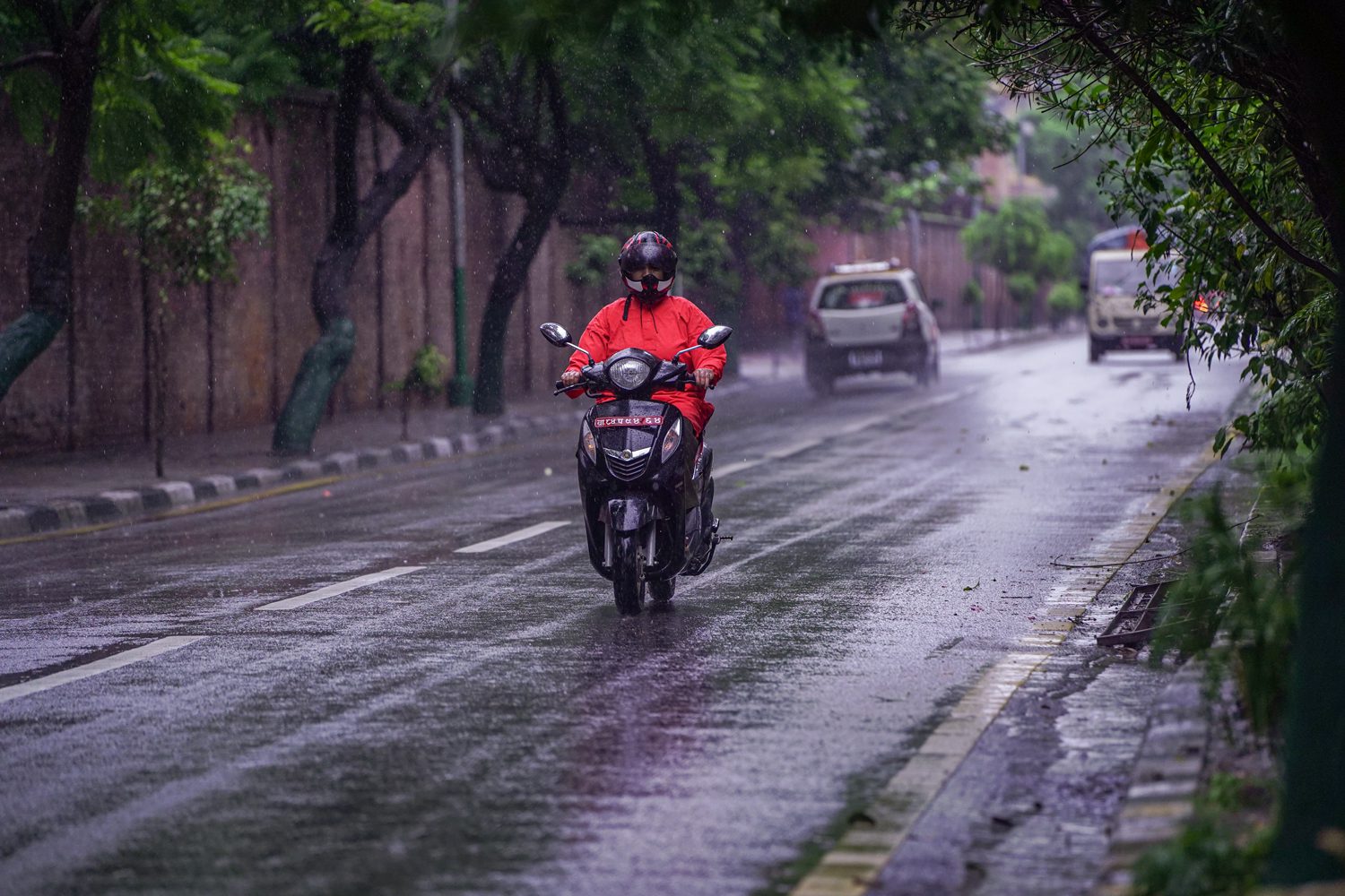 काठमाडौं उपत्यकामा वर्षा (तस्बिरहरु)