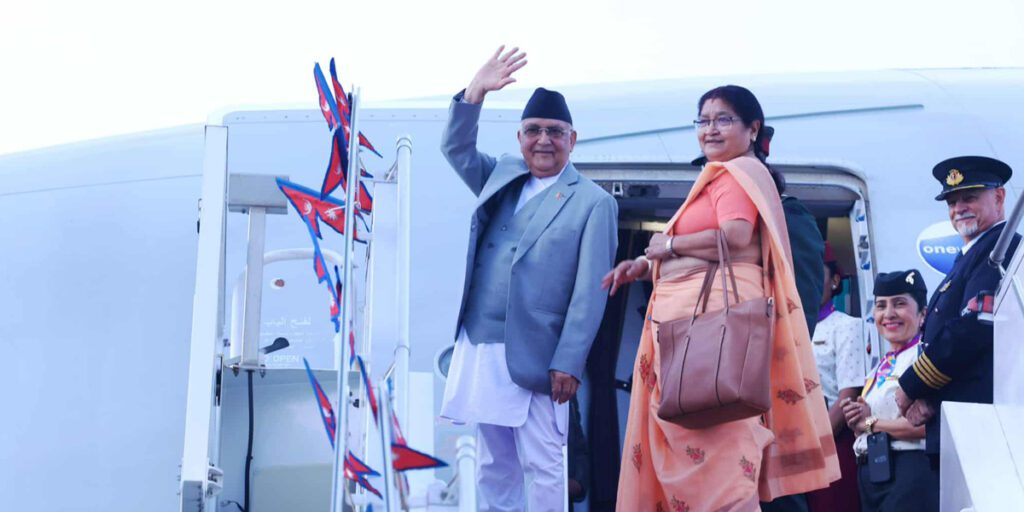 स्पेन भ्रमण सकेर फर्किए प्रधानमन्त्री ओली