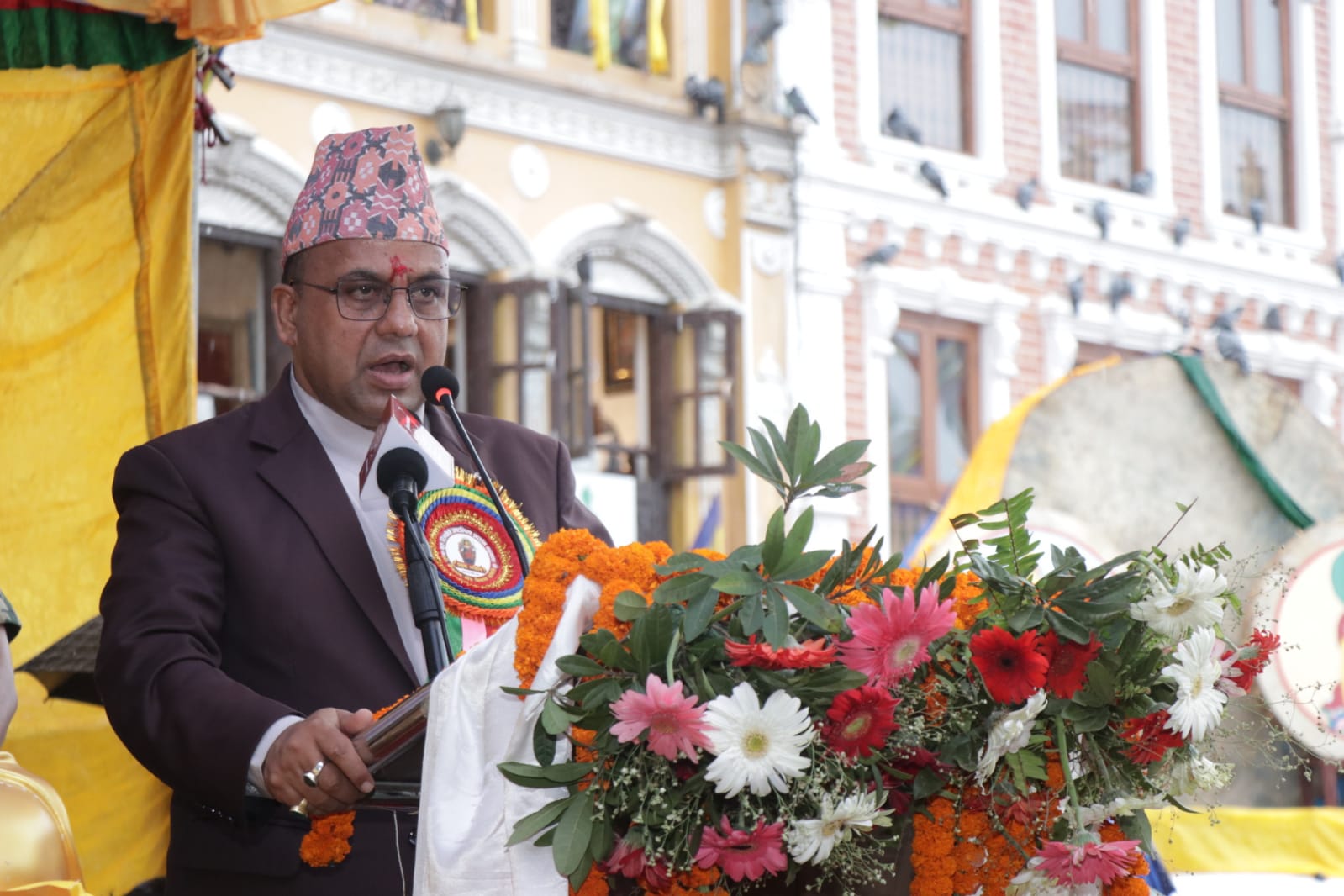 बुद्धका कारण नेपाल विश्वभर चिनिएको छ : मन्त्री पाण्डे