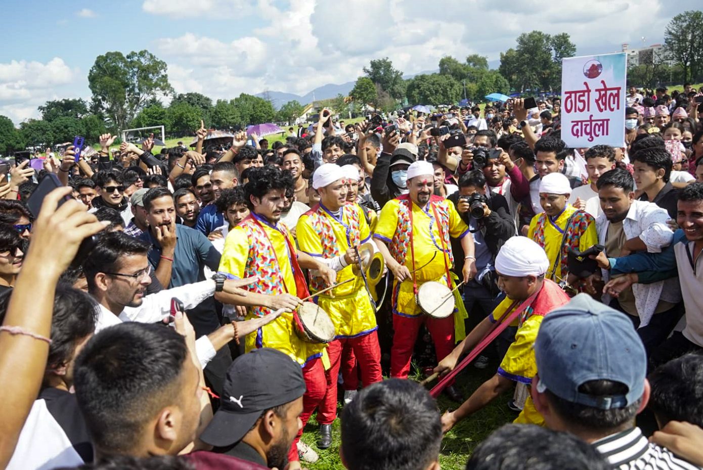 टुँडिखेलमा गौरा पर्वको रौनक (तस्विरहरु)
