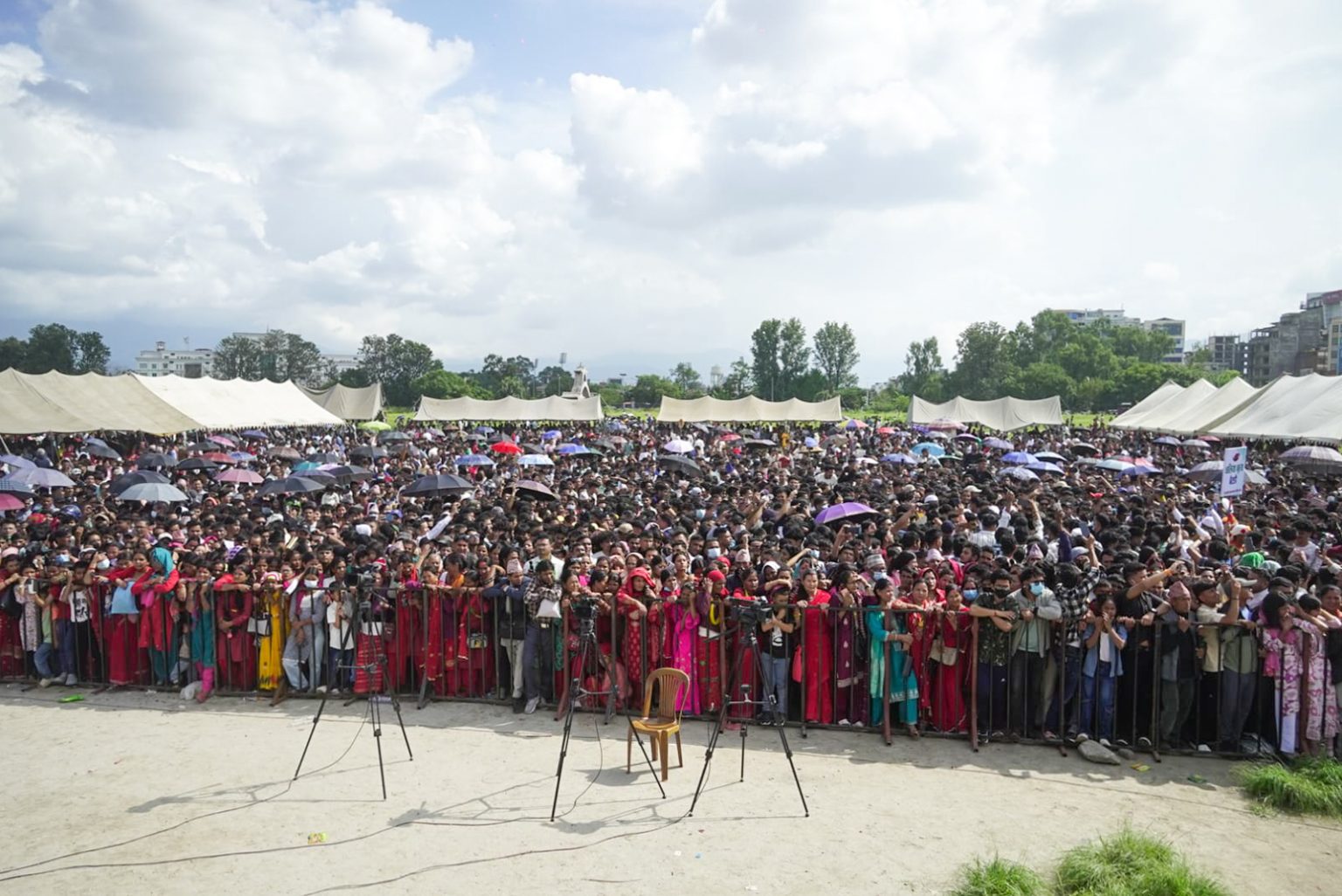 टुँडिखेलमा गौरा पर्वको रौनक (तस्विरहरु)