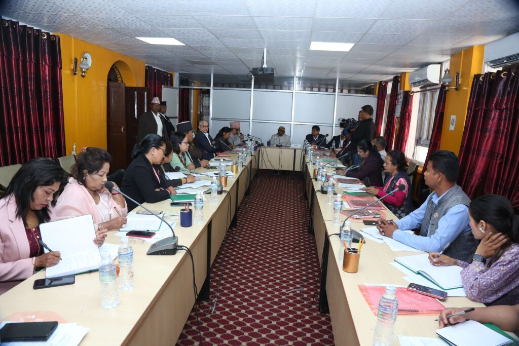 कृषि समितिको बैठक बस्दै, भूमि सम्बन्धी विधेयकमाथि छलफल हुने