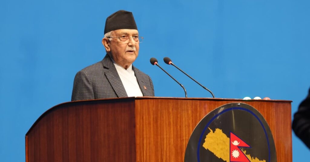 चीन भ्रमणबारे प्रधानमन्त्री ओलीले संसदमा दिए जानकारी, यस्ता छन् कार्यक्रम