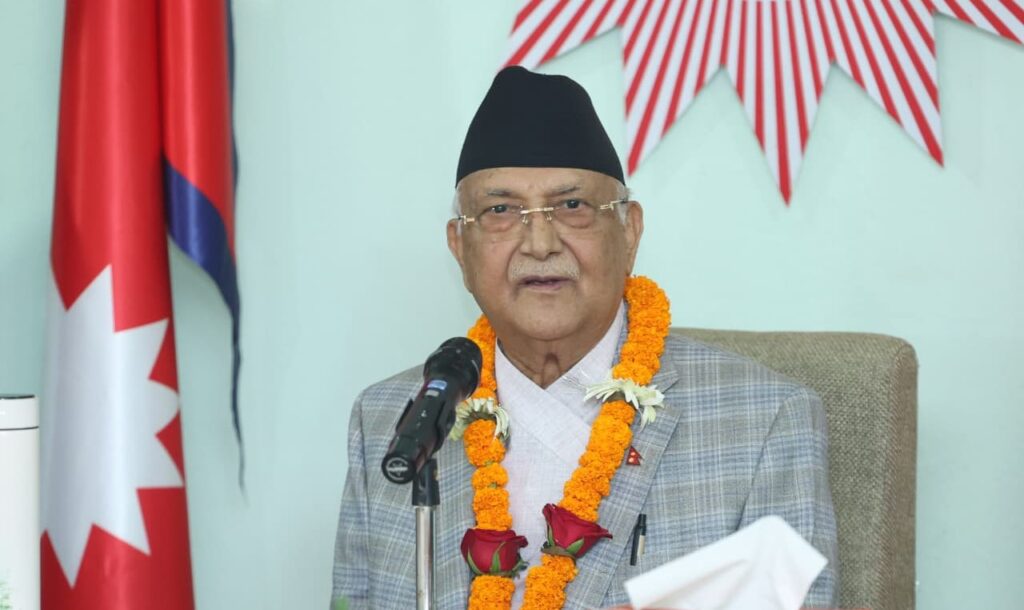 पूर्व राष्ट्रपति भण्डारीले नयाँ सदस्यताका लागि निवेदन नदिएको ओलीको दाबी