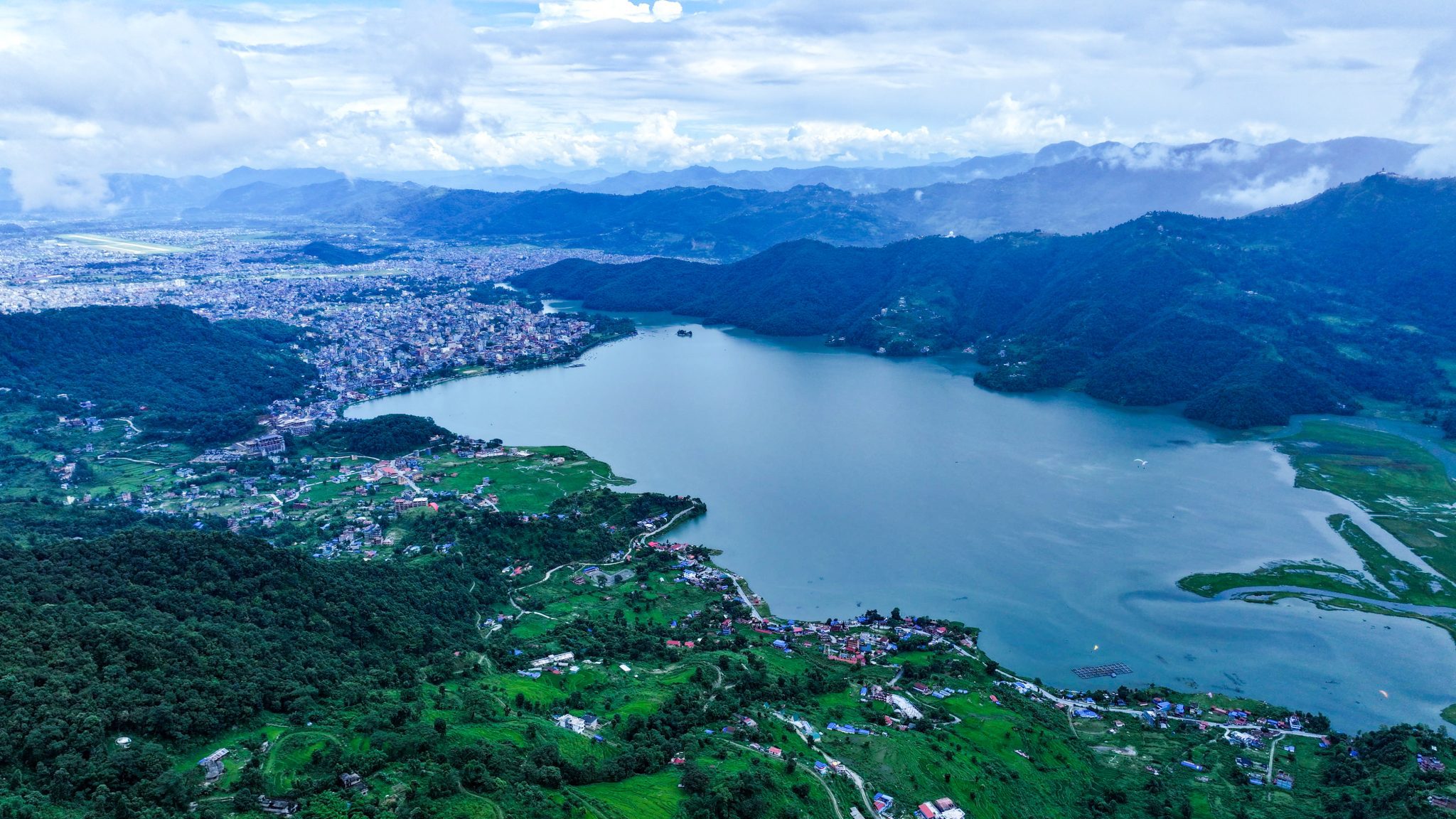 साराङकोट र साराङकोटबाट देखिएको फेवाताल (तस्वीरहरु)
