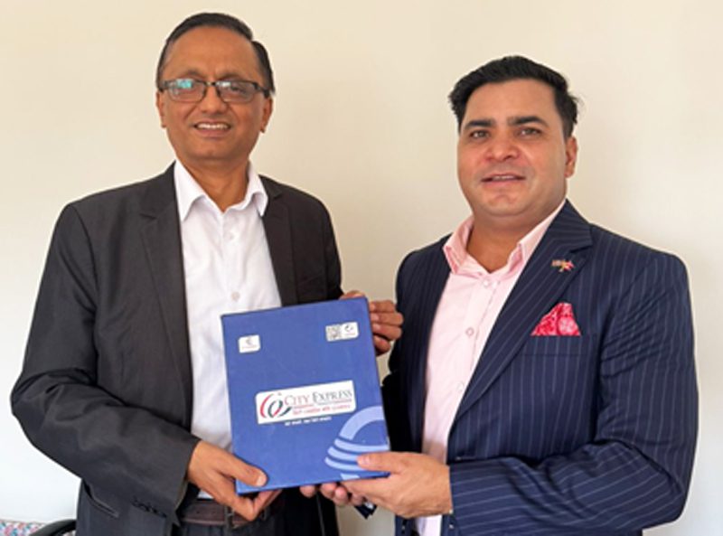 सिटी एक्सप्रेसका टण्डन र राजदूत पौडेलबीच बिदेशी लगानी भित्र्याउने विषयमा छलफल