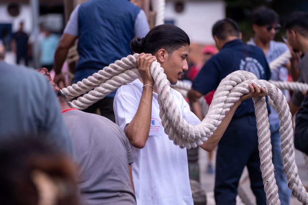 इन्द्रध्वज ठड्याएर वसन्तपुरमा इन्द्रजात्रा औपचारिक रुपमा सुरु (तस्बिरहरु)
