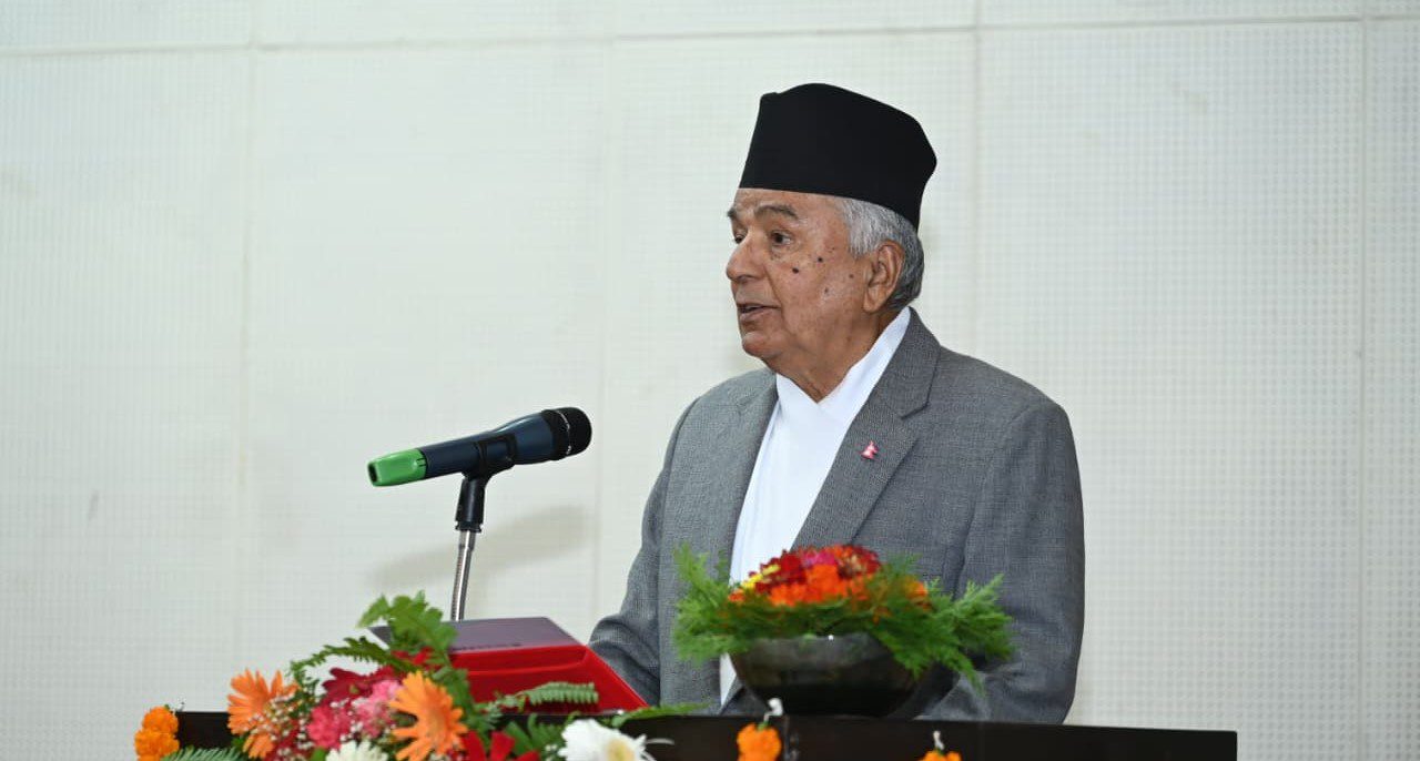 देशको समृद्धिका लागि भौतिक विकास मात्र पर्याप्त होइन् : राष्ट्रपति पौडेल