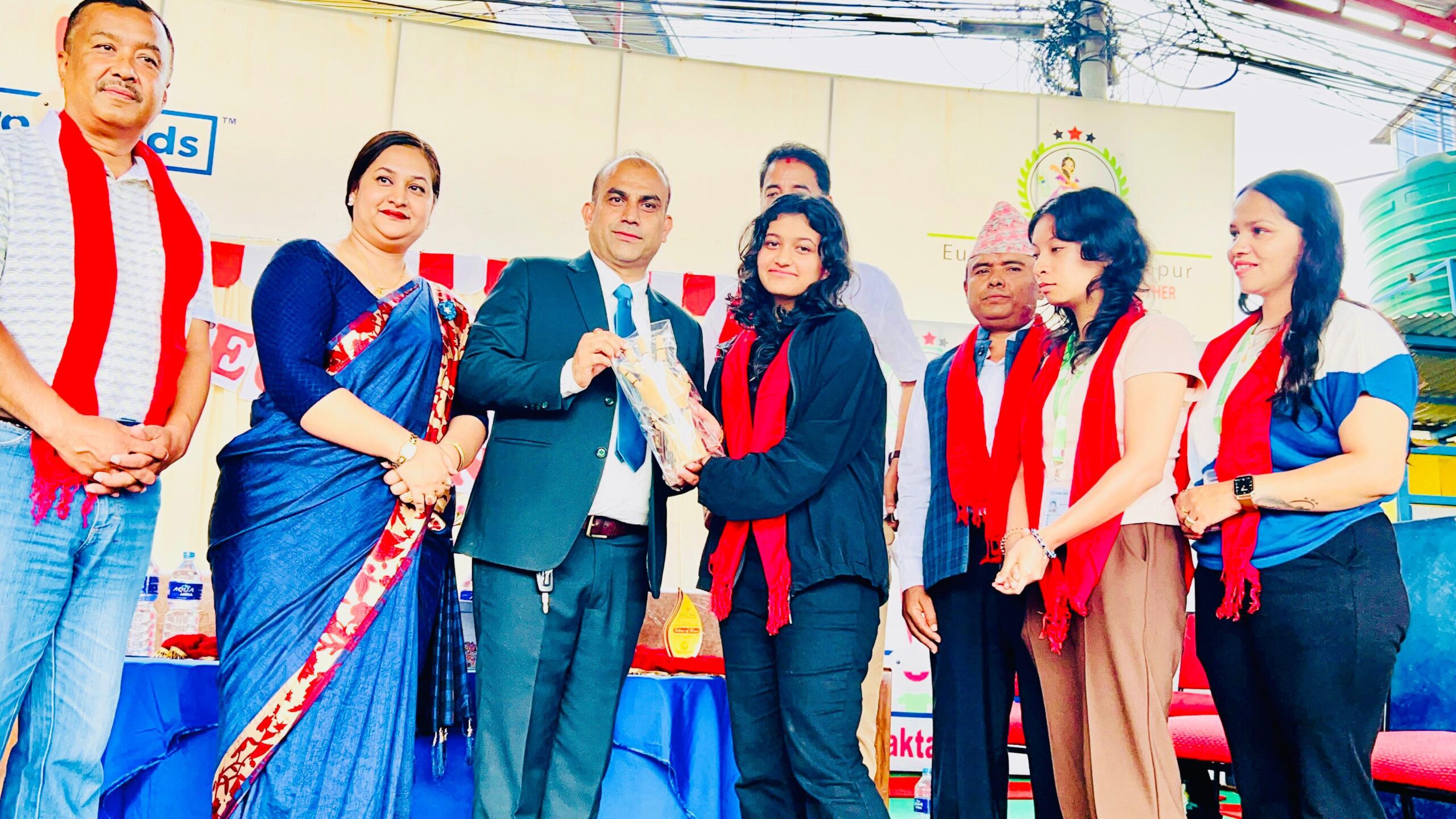 युरोकिड्स भक्तपुर : विद्यार्थीको जन्मदिन अब समाजसेवामा रूपान्तरण