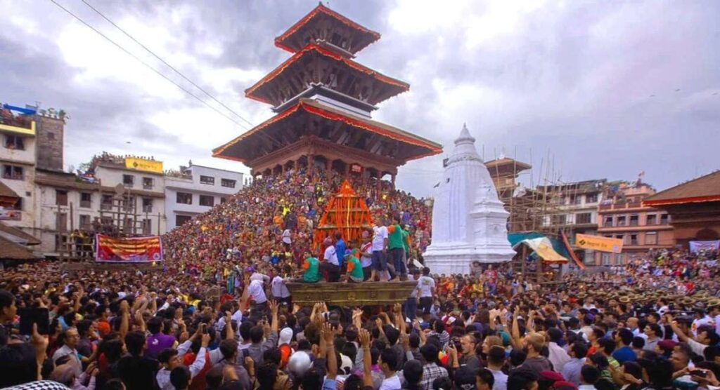 आज इन्द्र जात्रा पर्व मनाइँदै