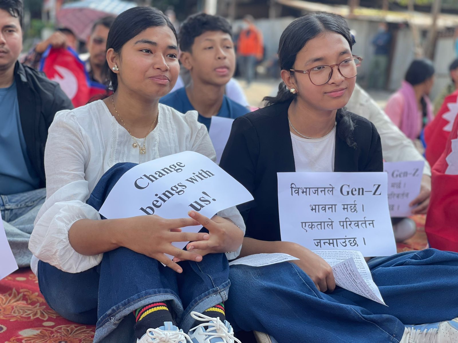 जेन–जी पुस्ताद्वारा माइतीघरमा सामूहिक भाइटीका (तस्विरहरु)