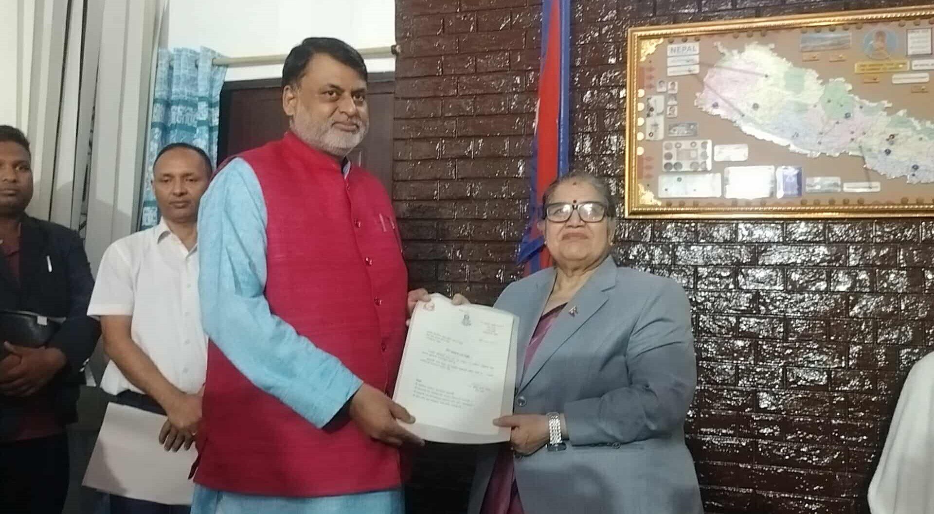 मधेस प्रदेशको मुख्यमन्त्रीमा जितेन्द्र सोनाल नियुक्त