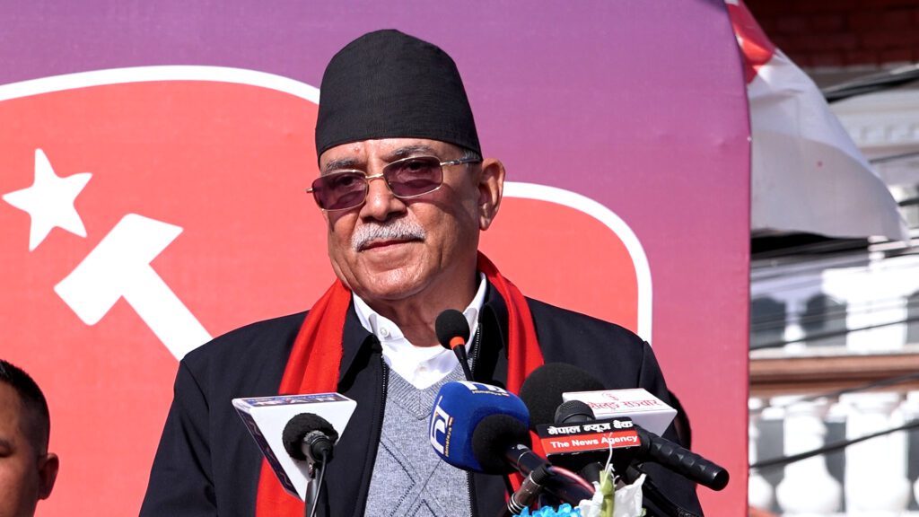 निर्वाचनको वातावरण बनाउन सरकारलाई उत्प्रेरित र दबाब दिनेछौं : प्रचण्ड