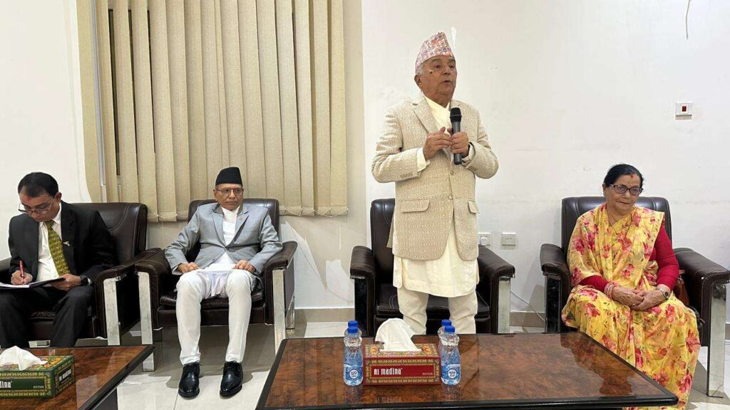 फागुन २१ को निर्वाचन युवा पुस्ताको आन्दोलनको उपलब्धि : राष्ट्रपति