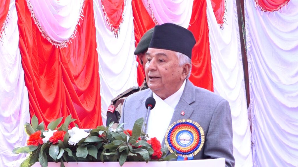 राष्ट्रपति पौडेल आज तनहुँ जाँदै