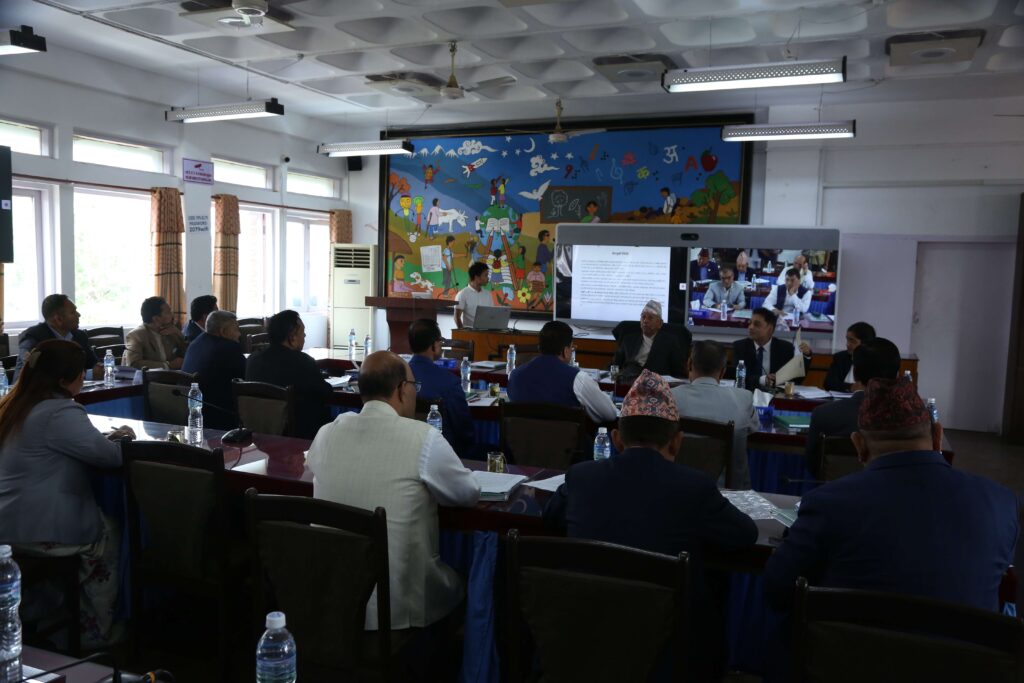 आज सार्वजनिक नीति तथा प्रत्यायोजित विधायन समितिको बैठक बस्दै