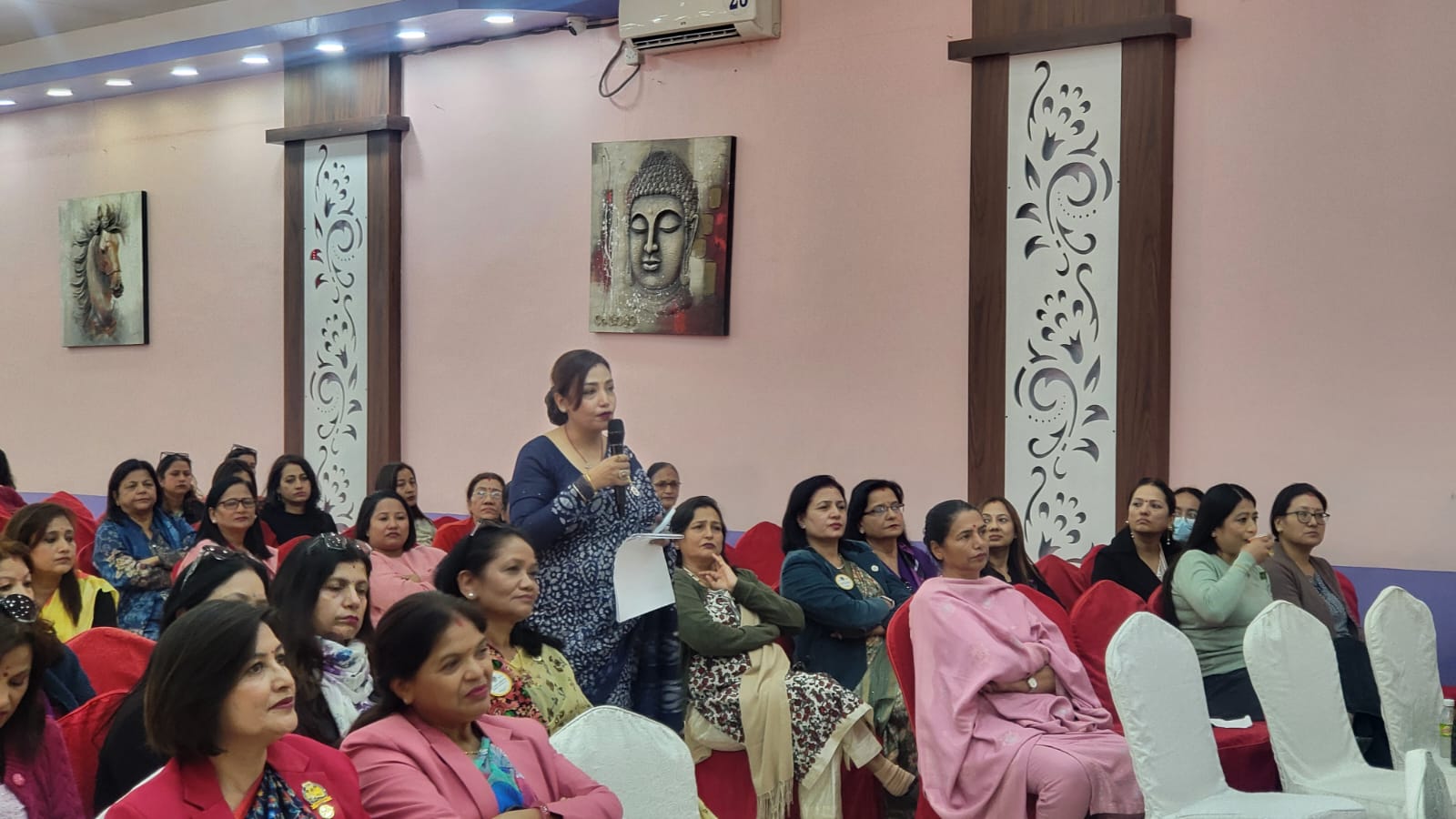 मेघा तिमिल्सिनाको संयोजकत्वमा महिलाहरूको स्वास्थ्यका लागि महत्वपूर्ण पहल (फोटोफिचर)