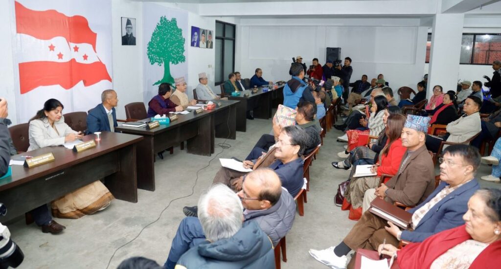 कांग्रेसको केन्द्रीय कार्यसमिति बैठक आज बस्दै
