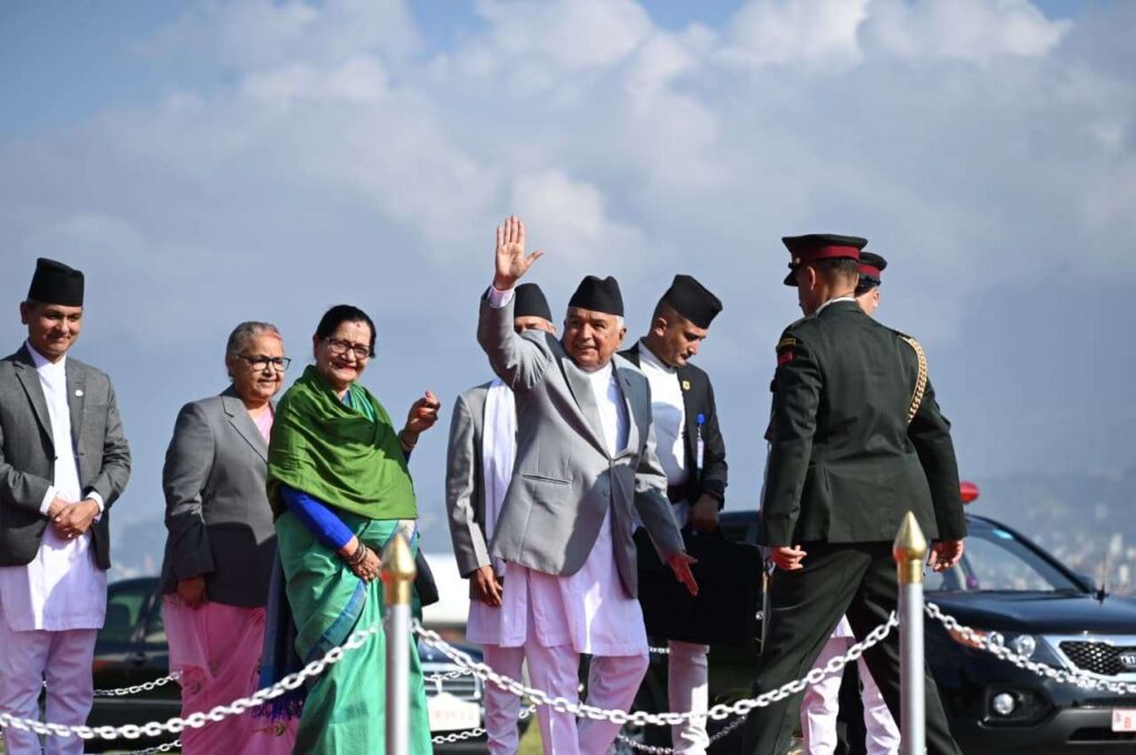 राष्ट्रपति पौडेल कतार प्रस्थान