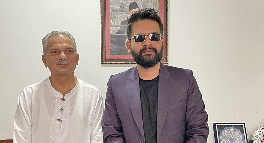 बालेन शाह र बाबुराम भट्टराईबीच भेटवार्ता