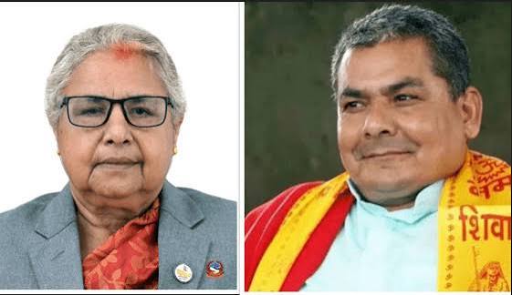 प्रधानमन्त्री कार्की र दुर्गा प्रसाईंबीच भेटवार्ता हुँदै