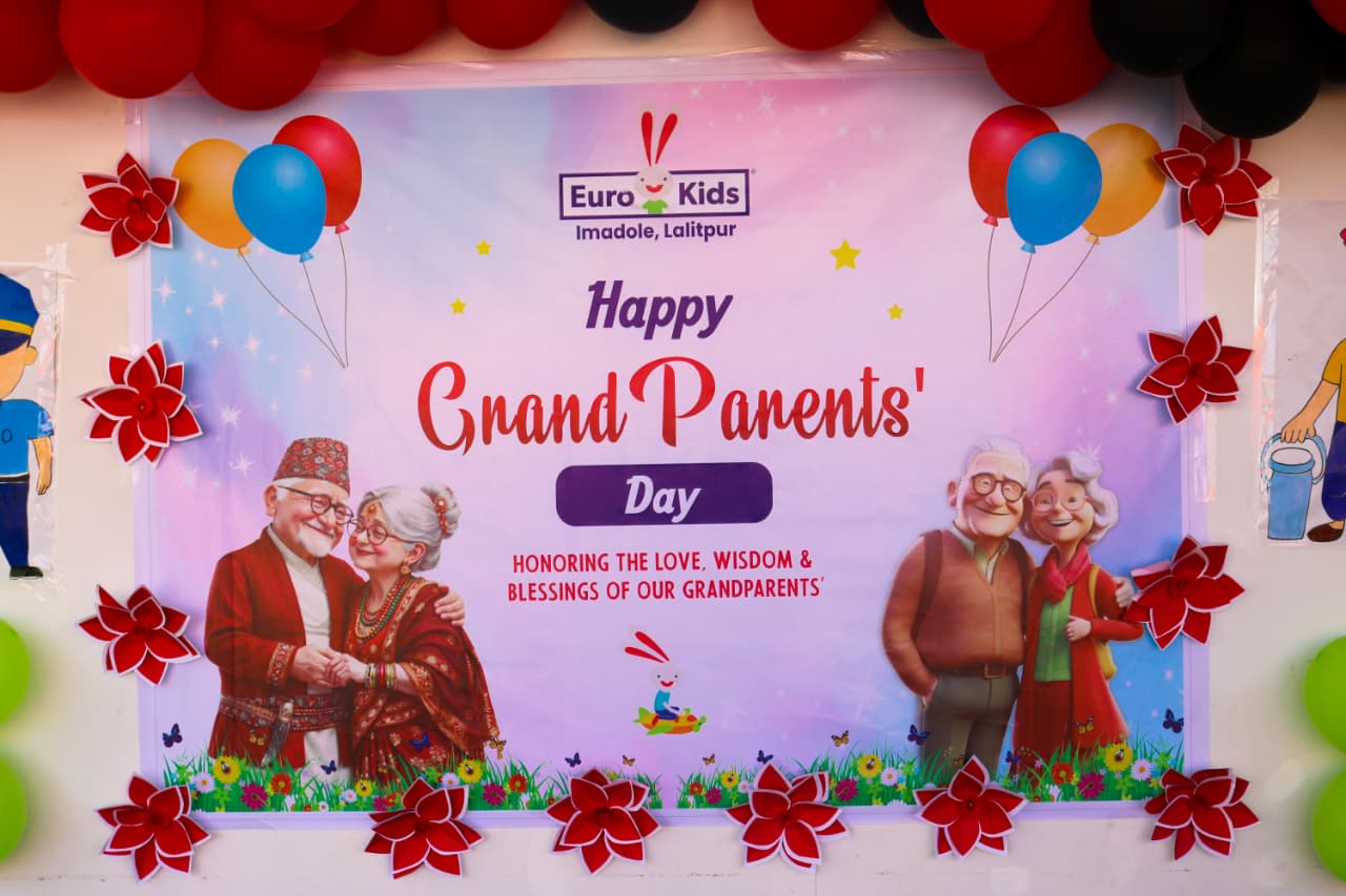 युरो किड्स & युरो स्कुल इमाडोल ललितपुरमा हजुरबुवा–हजुरआमा दिवस भव्य रूपमा सम्पन्न